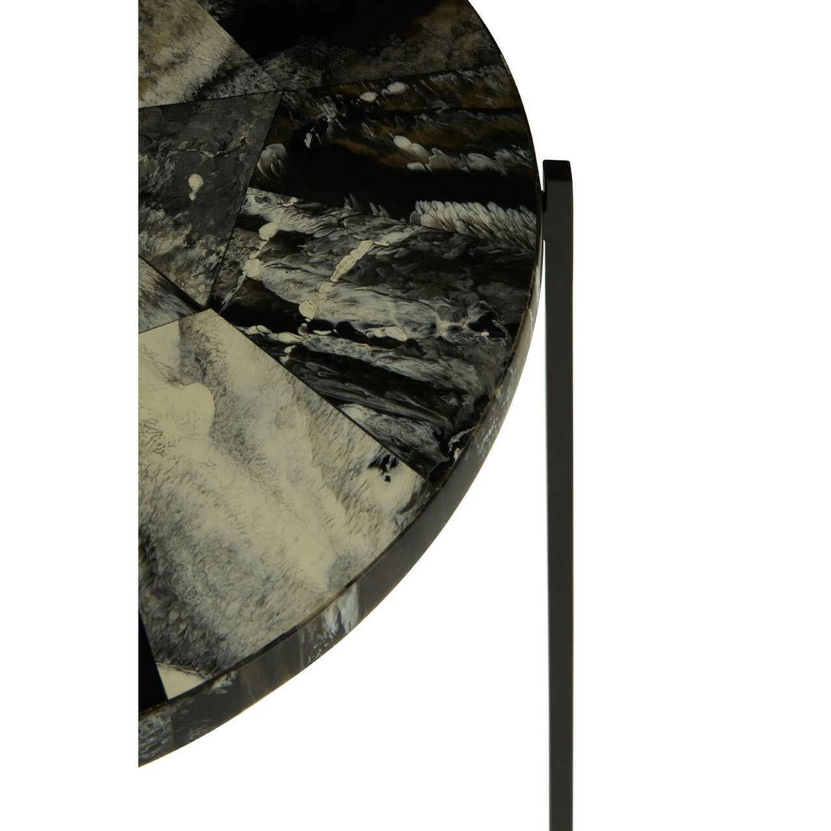 Marlox Antique Green / Black Table.