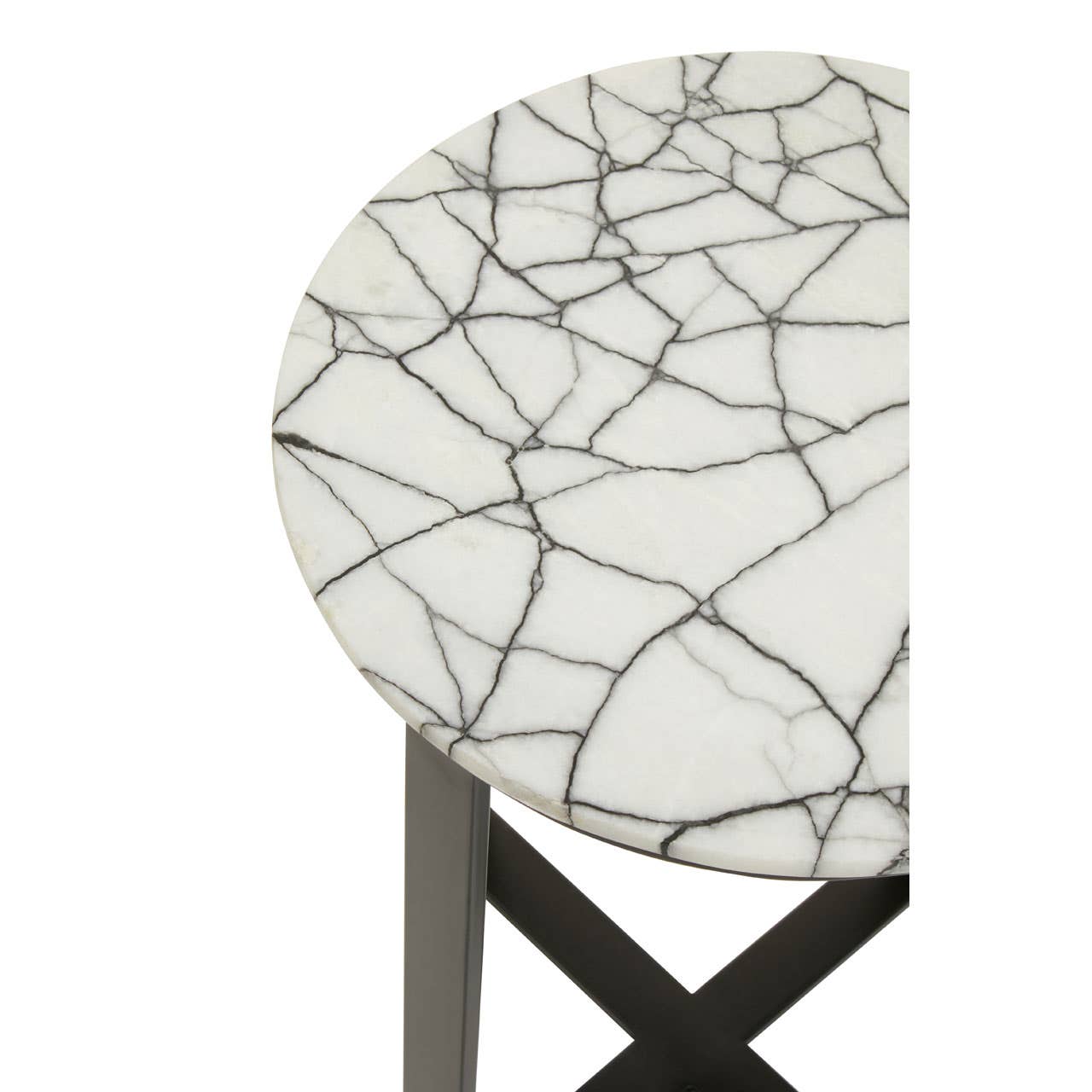 Noosa & Co. Living Marmara Marble Top Side Table House of Isabella UK