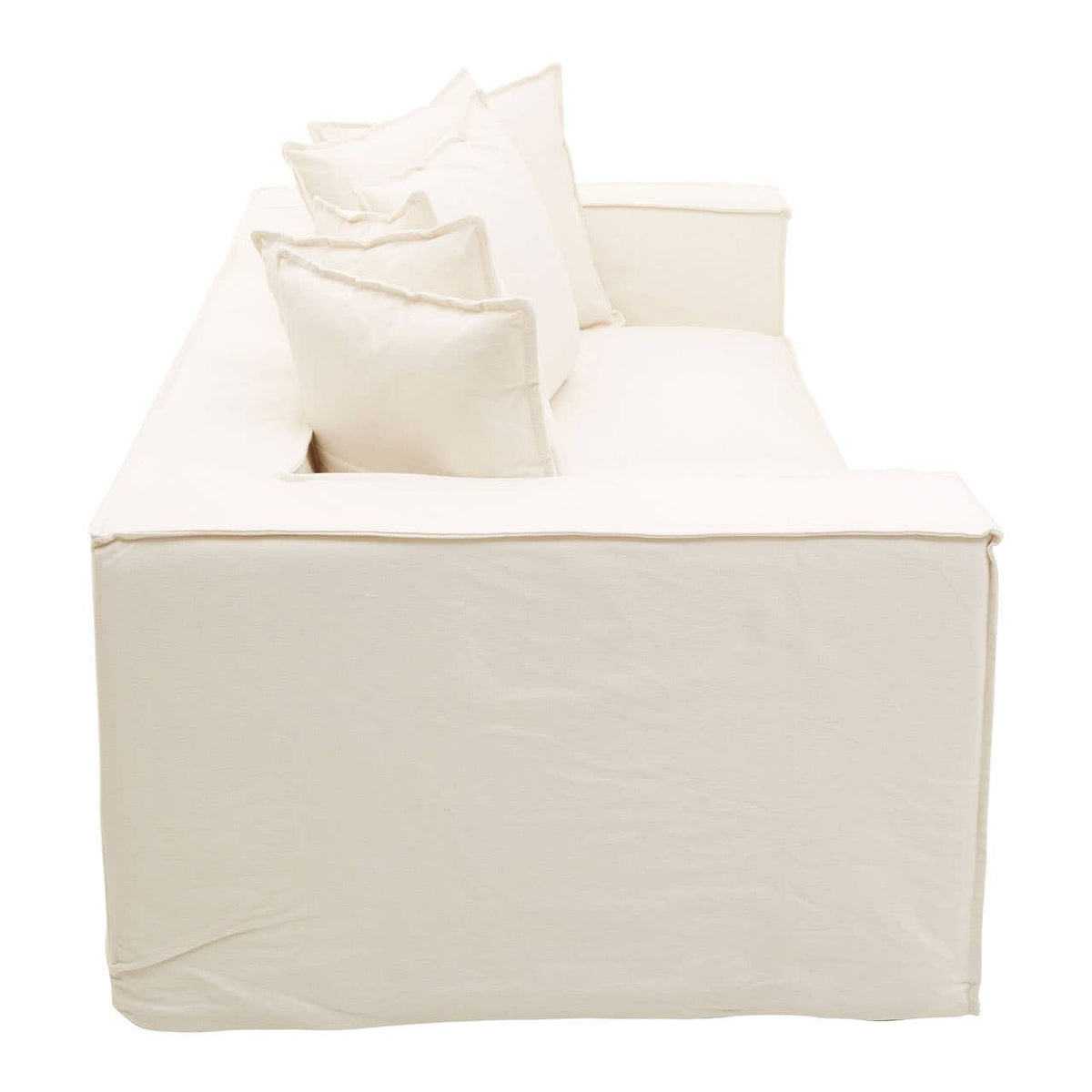 Noosa & Co. Living Marseille 3 Seat Cream Sofa House of Isabella UK