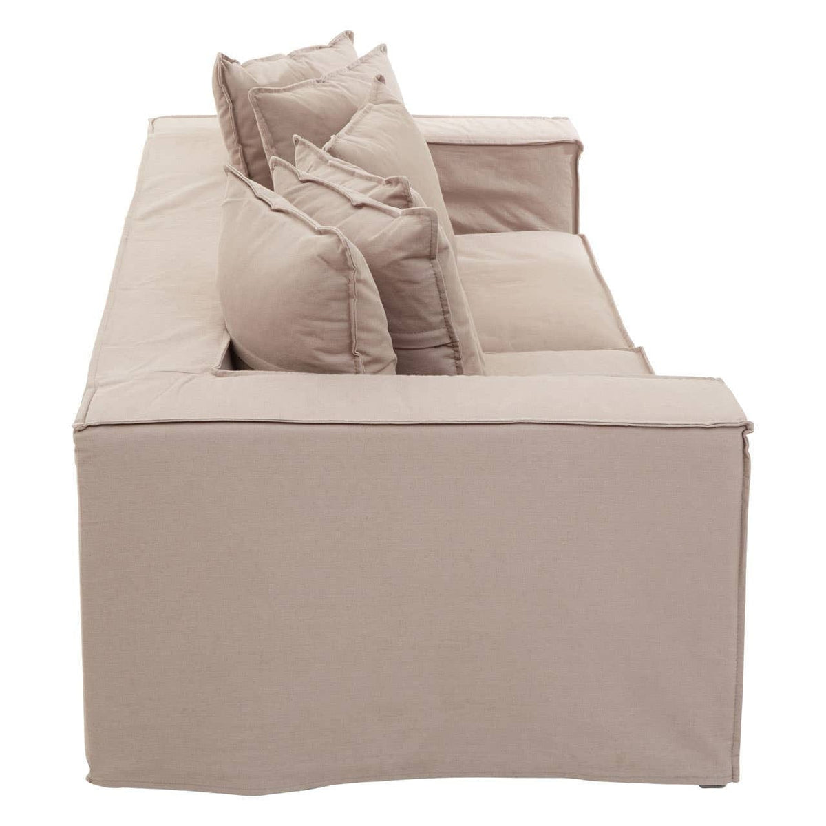 Noosa & Co. Living Marseille 3 Seat Grey Sofa House of Isabella UK