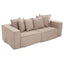 Noosa & Co. Living Marseille 3 Seat Grey Sofa House of Isabella UK