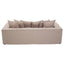 Noosa & Co. Living Marseille 3 Seat Grey Sofa House of Isabella UK