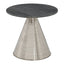 Martini Table With Grey Marble Top.