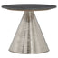 Martini Table With Grey Marble Top.