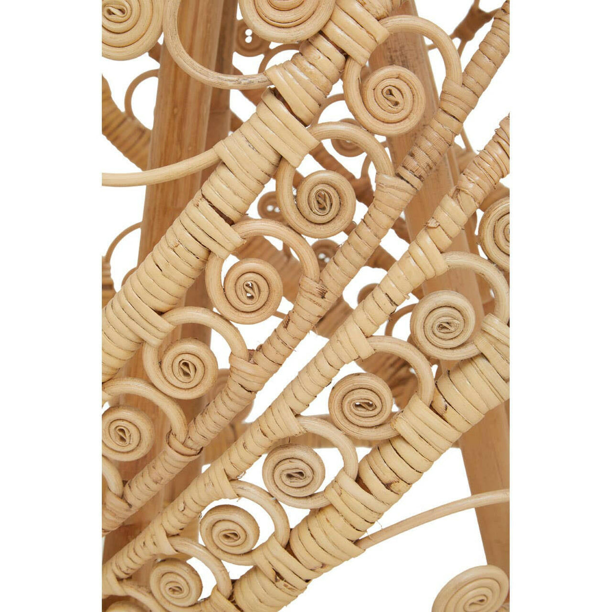 Mataram Large Natural Rattan Stool Or Table.