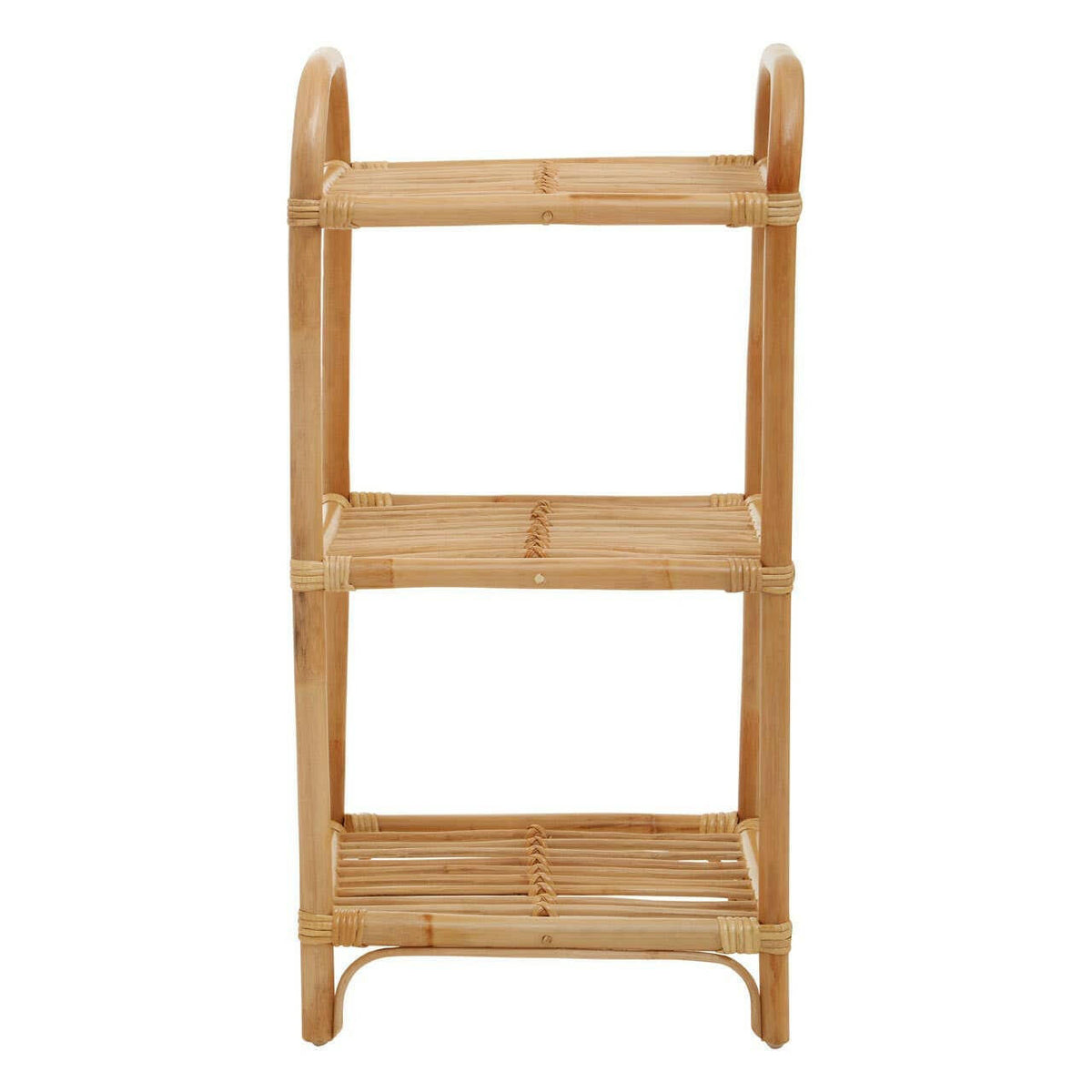 Mataram Natural Rattan Shelf Unit.