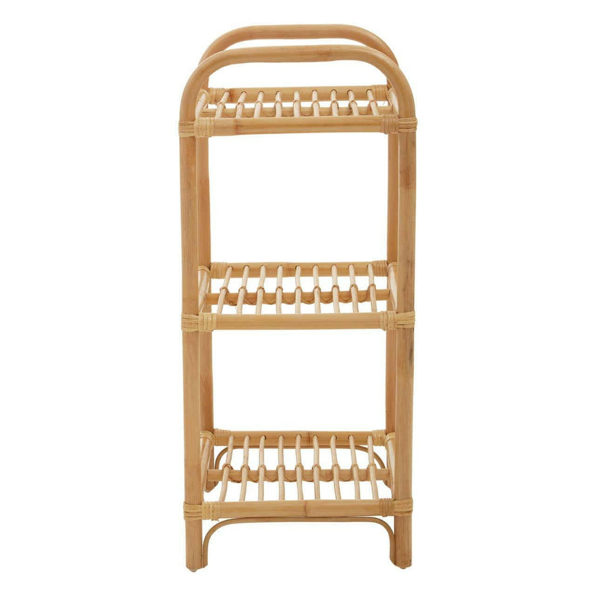 Mataram Natural Rattan Shelf Unit.