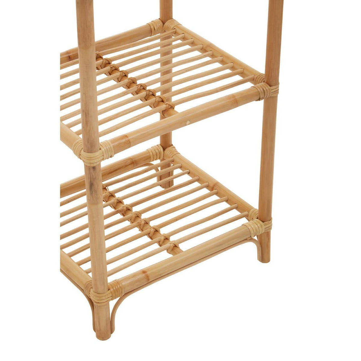 Mataram Natural Rattan Shelf Unit.