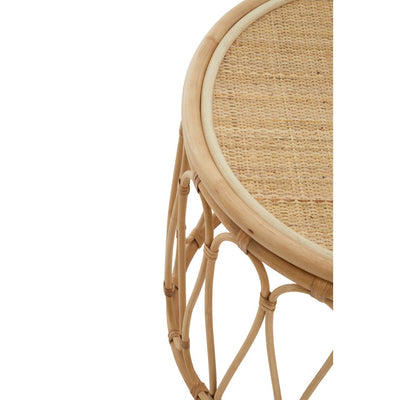 Noosa & Co. Living Mataram Natural Rattan Table House of Isabella UK