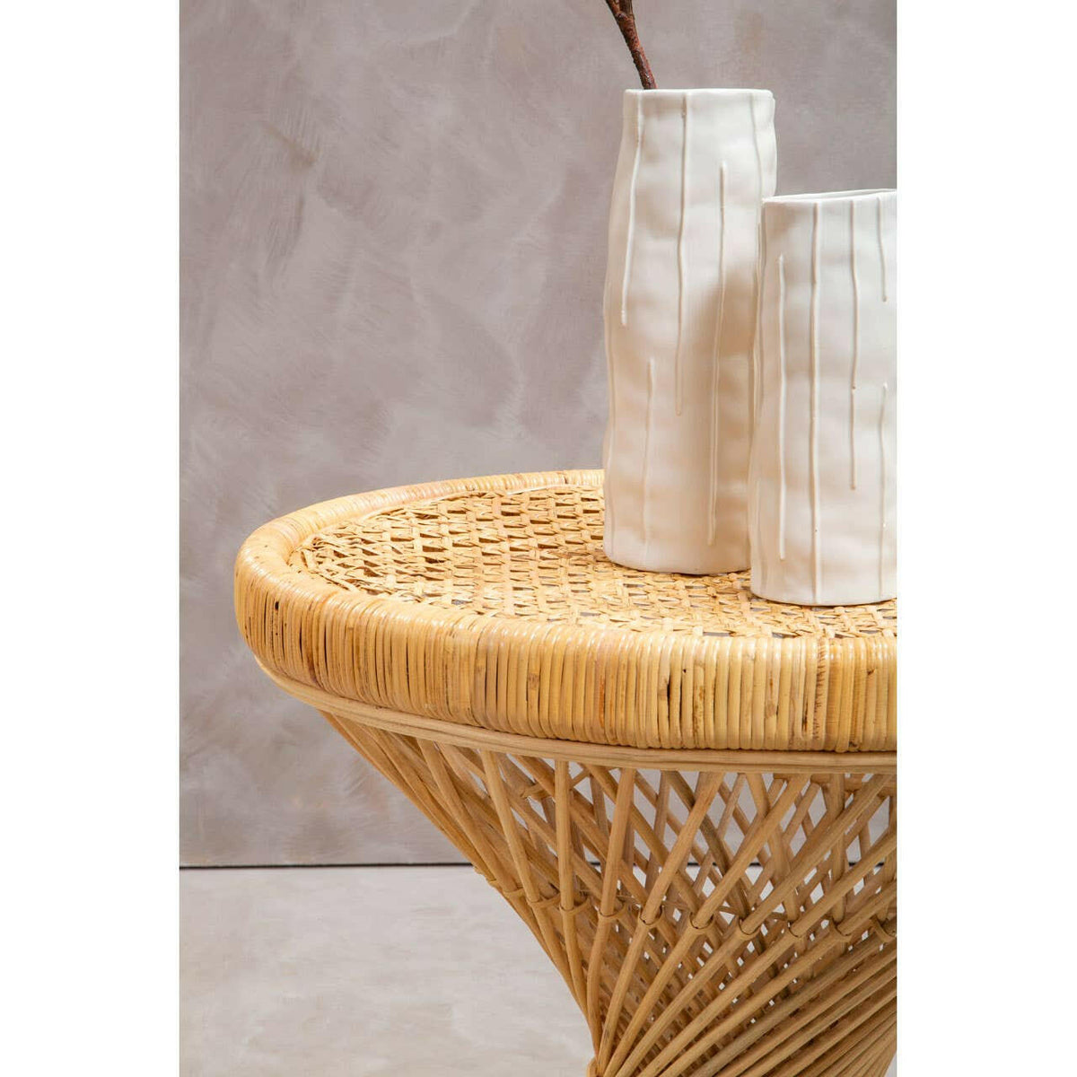 Mataram Natural Twisted Stool.