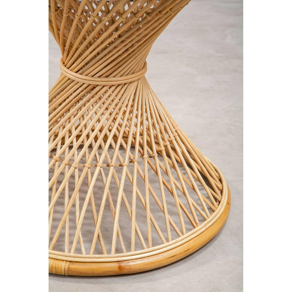 Mataram Natural Twisted Stool.