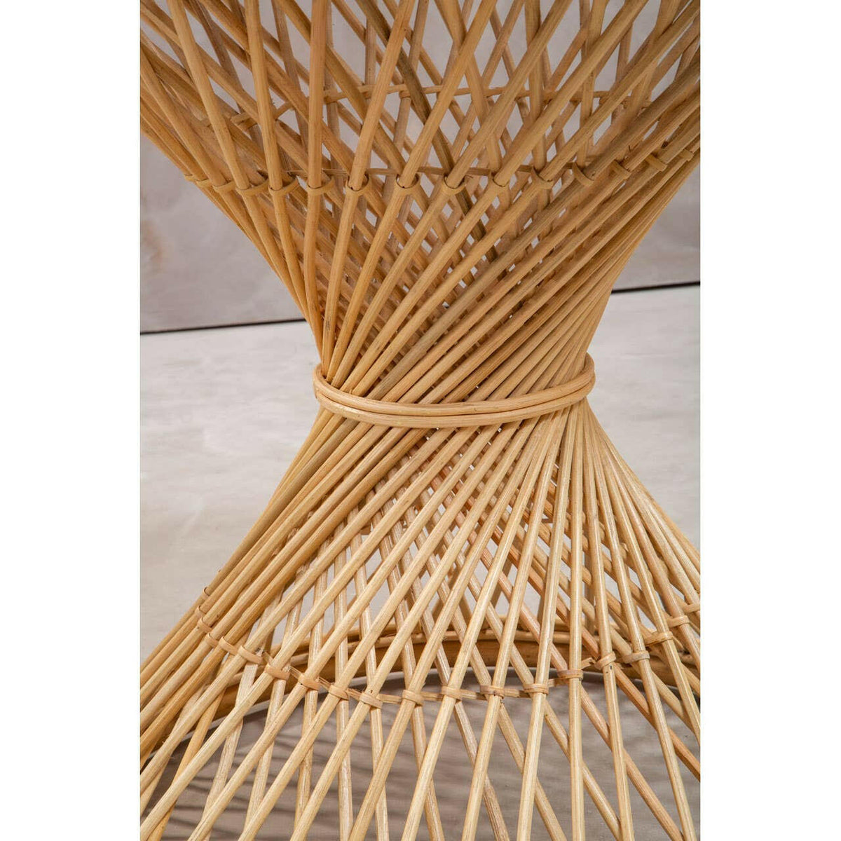 Mataram Natural Twisted Stool.