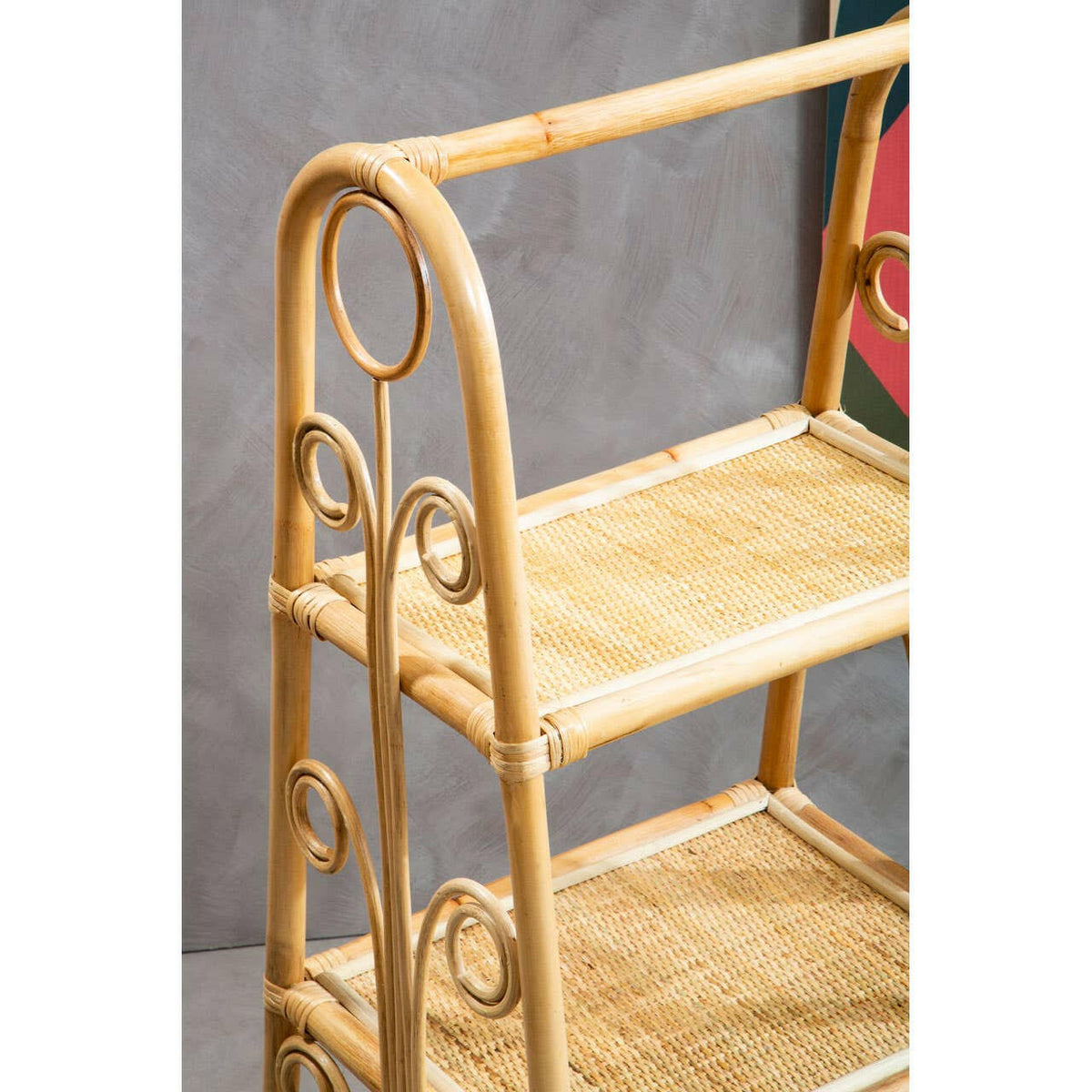 Mataram Three Tier Shelf Unit.