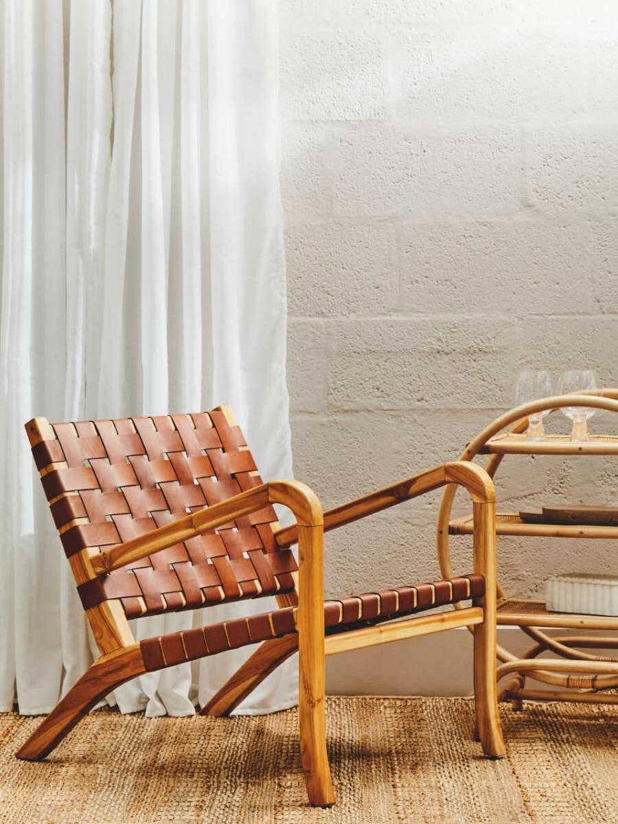 Mataram Three Tier Shelf Unit.