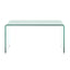 Noosa & Co. Living Matrix Clear Bent Glass Coffee Table House of Isabella UK