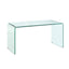 Noosa & Co. Living Matrix Clear Bent Glass Coffee Table House of Isabella UK