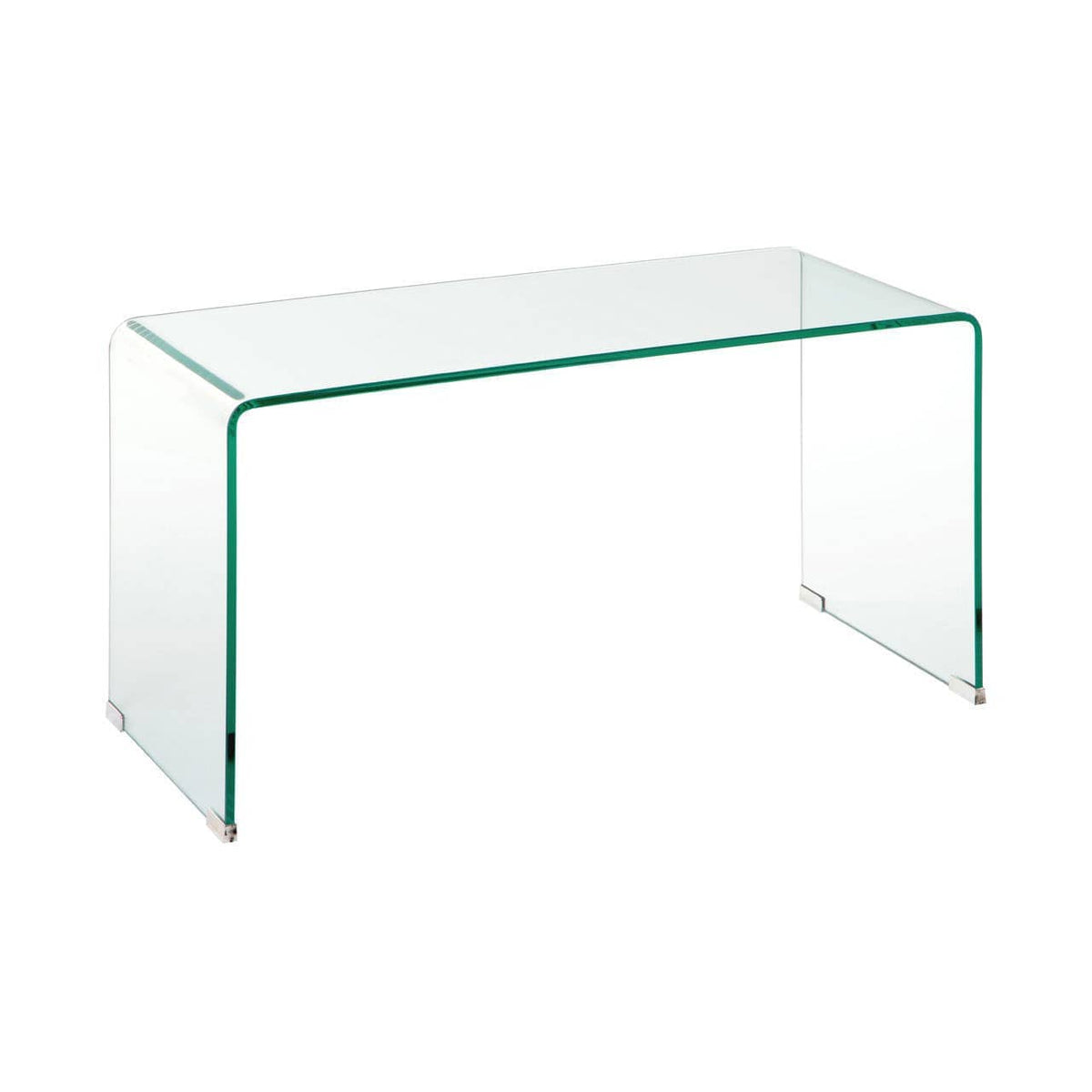 Noosa & Co. Living Matrix Clear Bent Glass Coffee Table House of Isabella UK