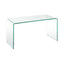 Noosa & Co. Living Matrix Clear Bent Glass Coffee Table House of Isabella UK
