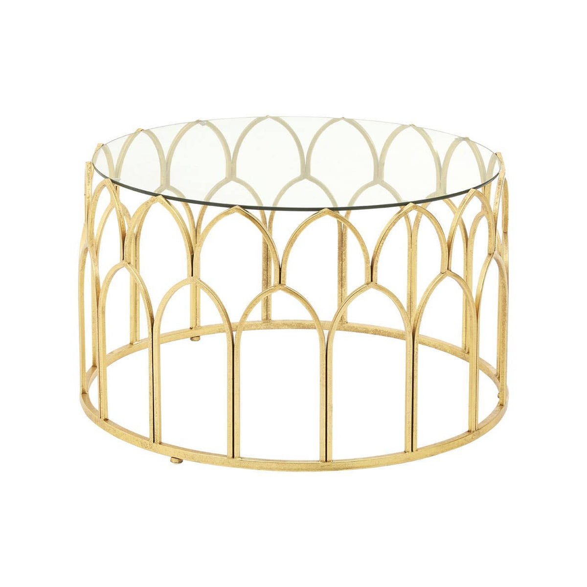 Merlin Gold Leaf Coffee Table.