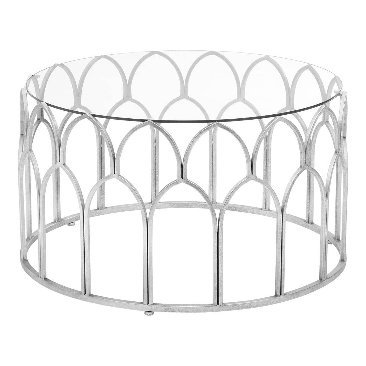 Merlin Silver Leaf Coffee Table.