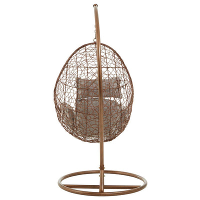 Noosa & Co. Living Messi Brown Rattan Hanging Chair House of Isabella UK