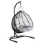 Messi Double Black Hanging Chair.