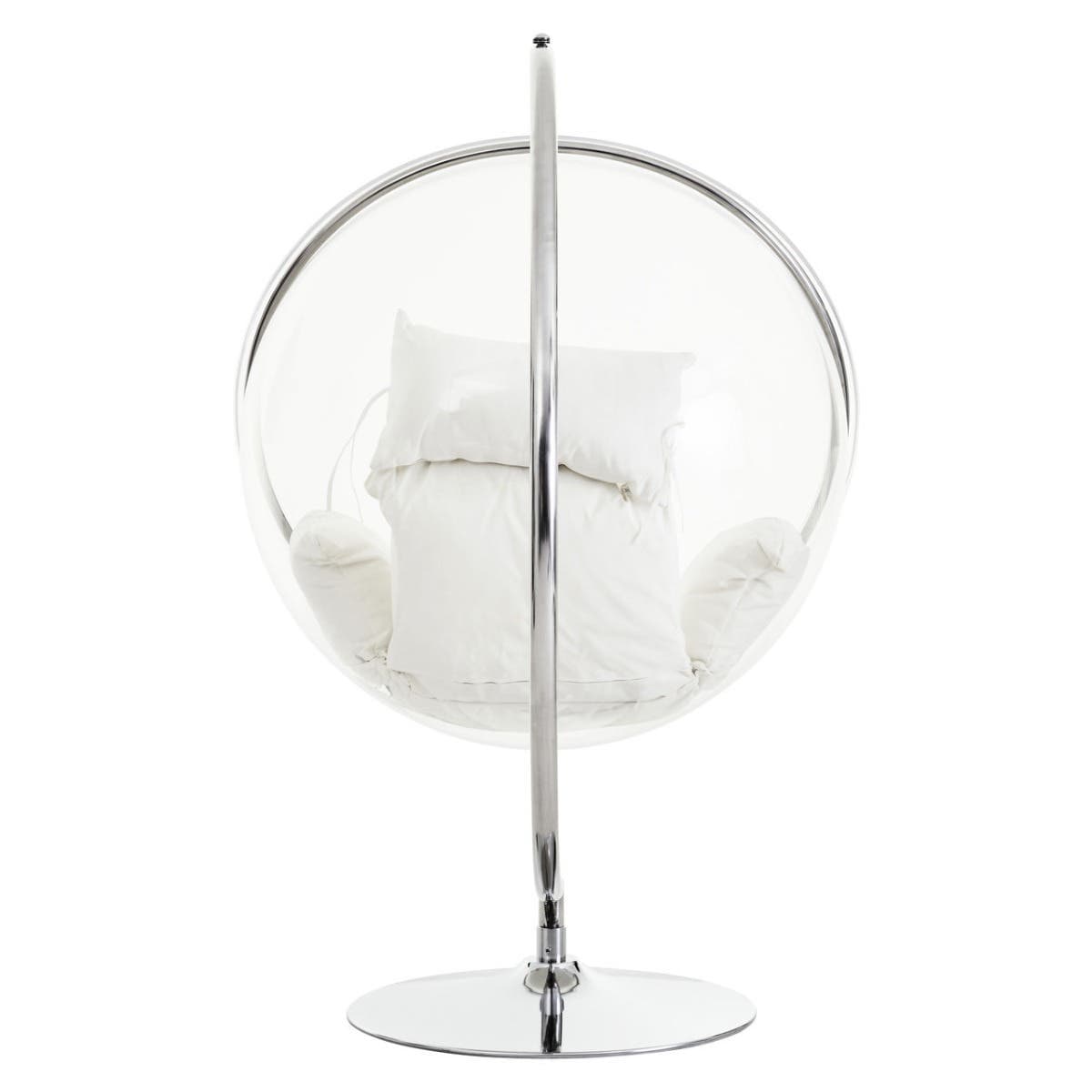 Noosa & Co. Living Messi Hanging Chair With Cream Cushions House of Isabella UK