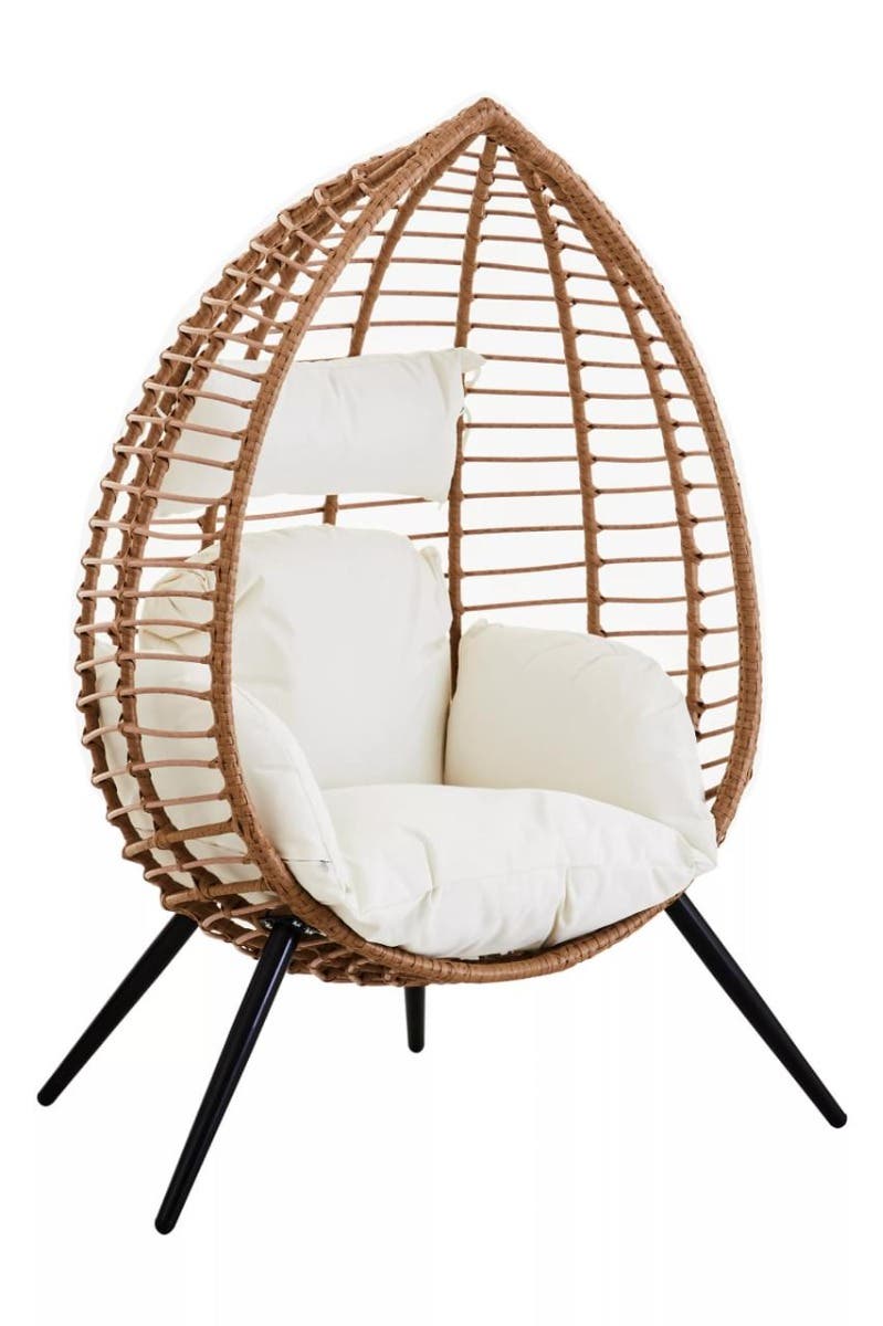 Messi Natural Rattan Effect Chair.
