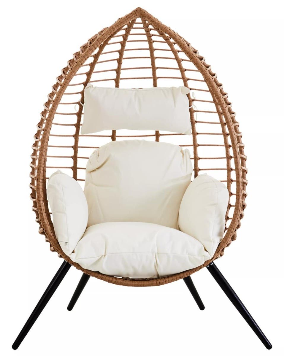 Messi Natural Rattan Effect Chair.