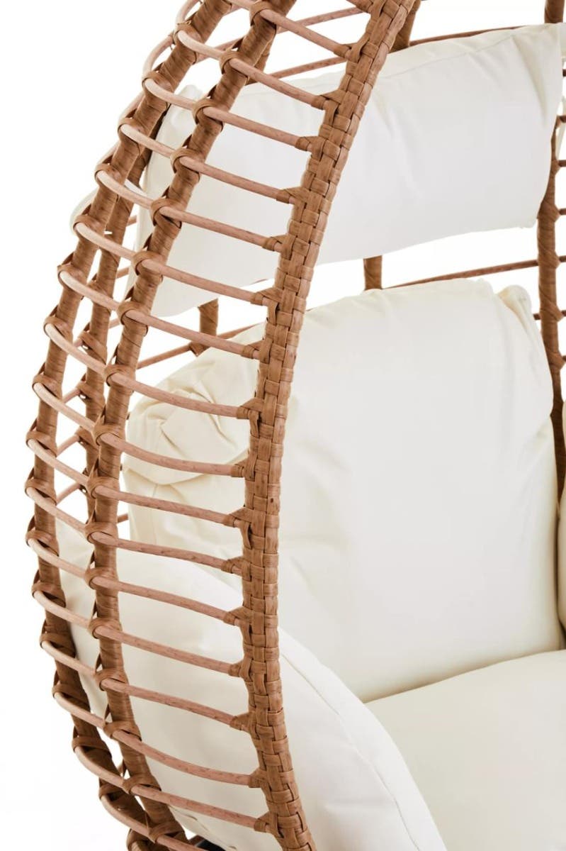 Messi Natural Rattan Effect Chair.