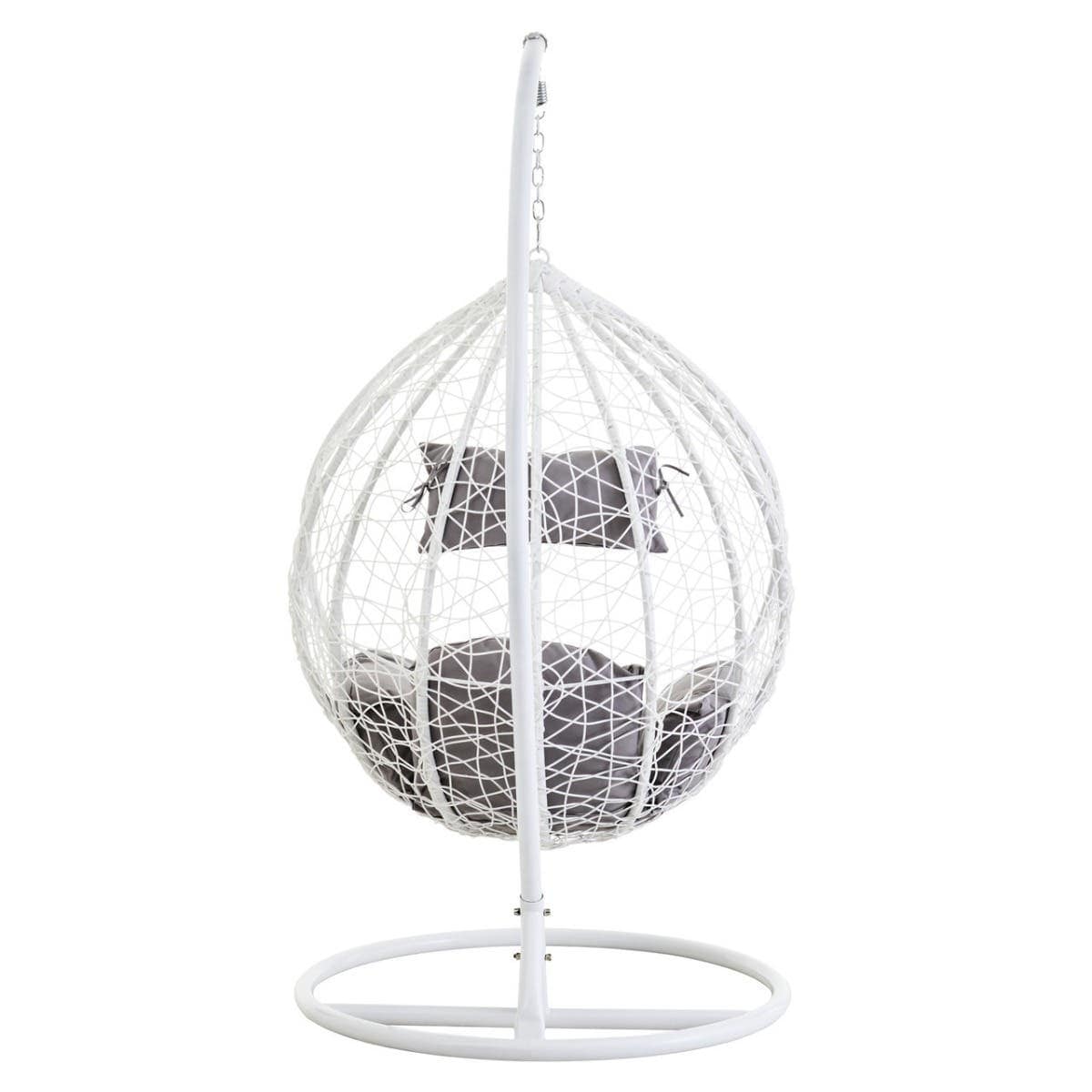 Noosa & Co. Living Messi White Hanging Chair House of Isabella UK