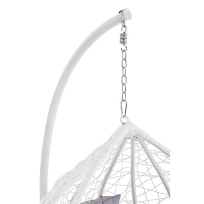 Noosa & Co. Living Messi White Hanging Chair House of Isabella UK