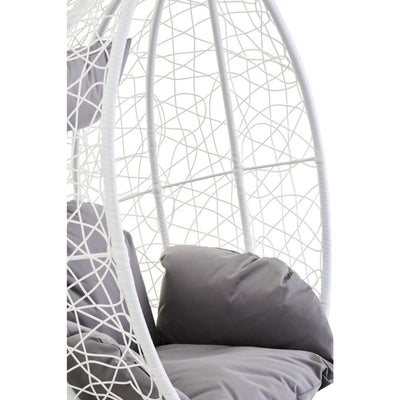 Noosa & Co. Living Messi White Hanging Chair House of Isabella UK