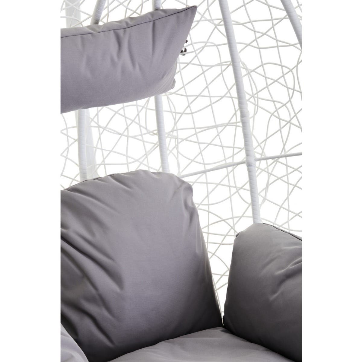 Noosa & Co. Living Messi White Hanging Chair House of Isabella UK