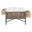 Noosa & Co. Living Milan 2 Drawer Recycled Elm Wood Coffee Table House of Isabella UK