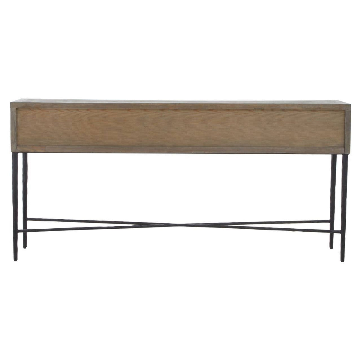 Noosa & Co. Living Milan Four Drawer Elm Wood Console Table House of Isabella UK