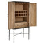 Noosa & Co. Living Milan Two Door Elm Wood Wine Cabinet House of Isabella UK