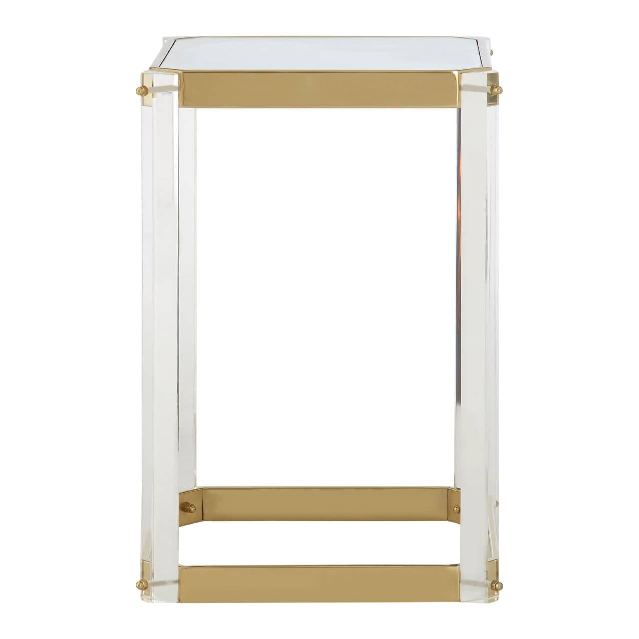 Noosa & Co. Living Miley Side Table With Mirrored Top House of Isabella UK