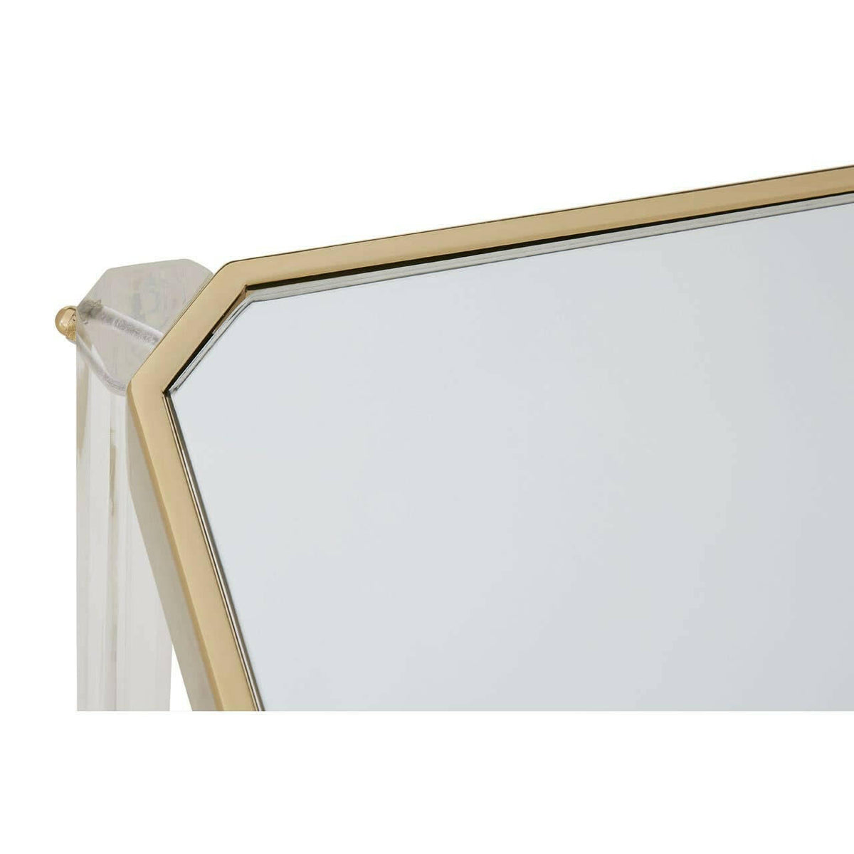 Miley Side Table With Mirrored Top.