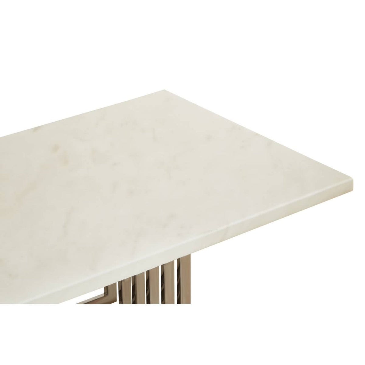 Moda White Marble Coffee Table.