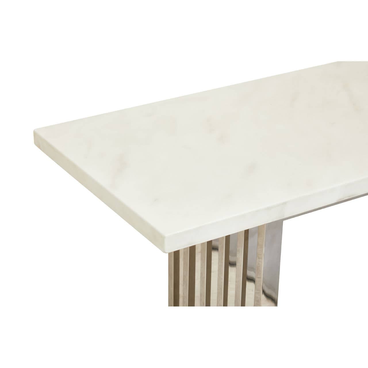 Noosa & Co. Living Moda White Marble Console Table House of Isabella UK