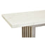Moda White Marble Console Table.