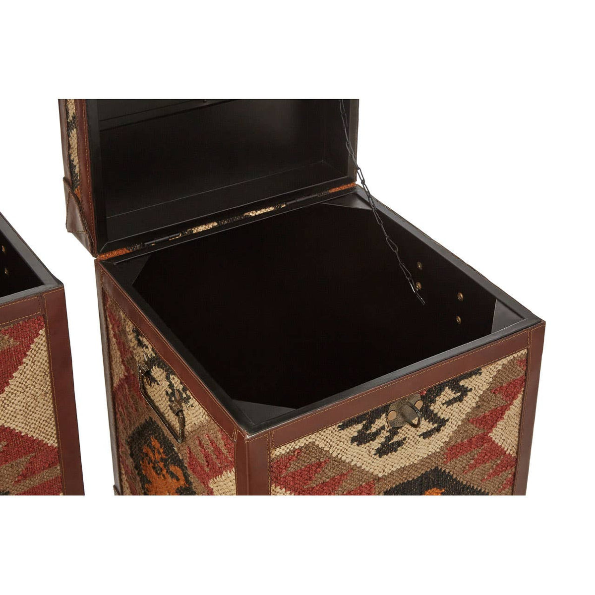 Multi Print Side Table Trunks - Set Of 2.