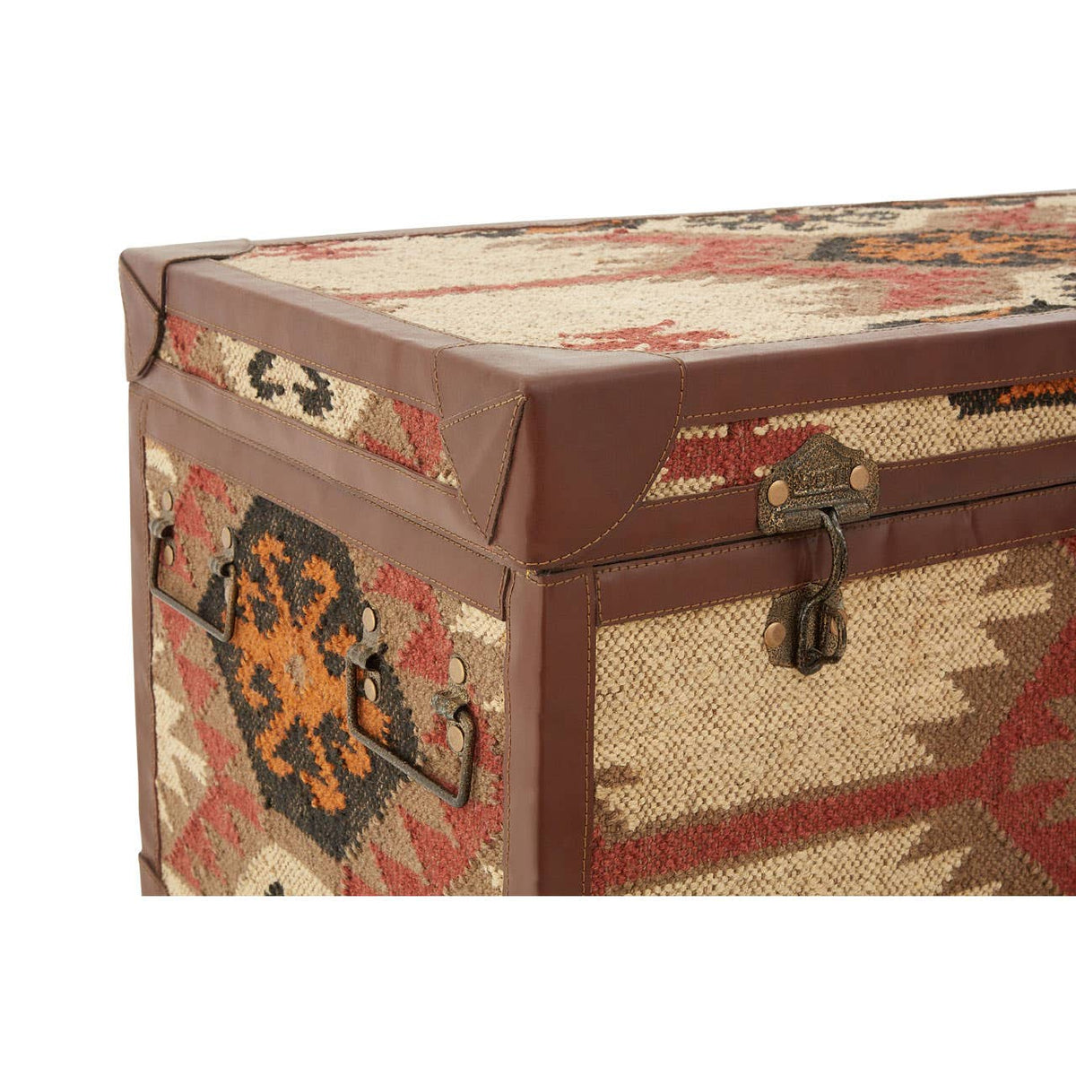 Multi Print Storage Trunks - Set Of 2.