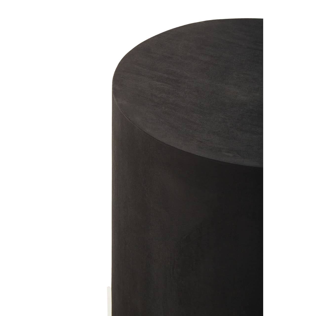 Noosa & Co. Living Naro Black And Gold Concrete Look Side Table House of Isabella UK