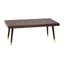 Naro Mango Wood And Gold Finishing Coffee Table.