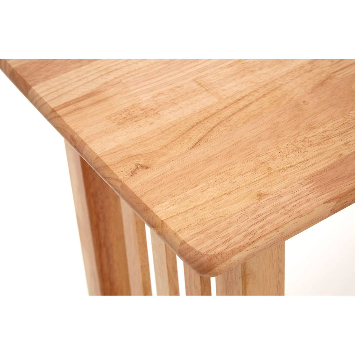 Natural Rectangular Console Table.