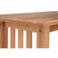 Natural Rectangular Console Table.