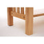 Natural Rectangular Console Table.