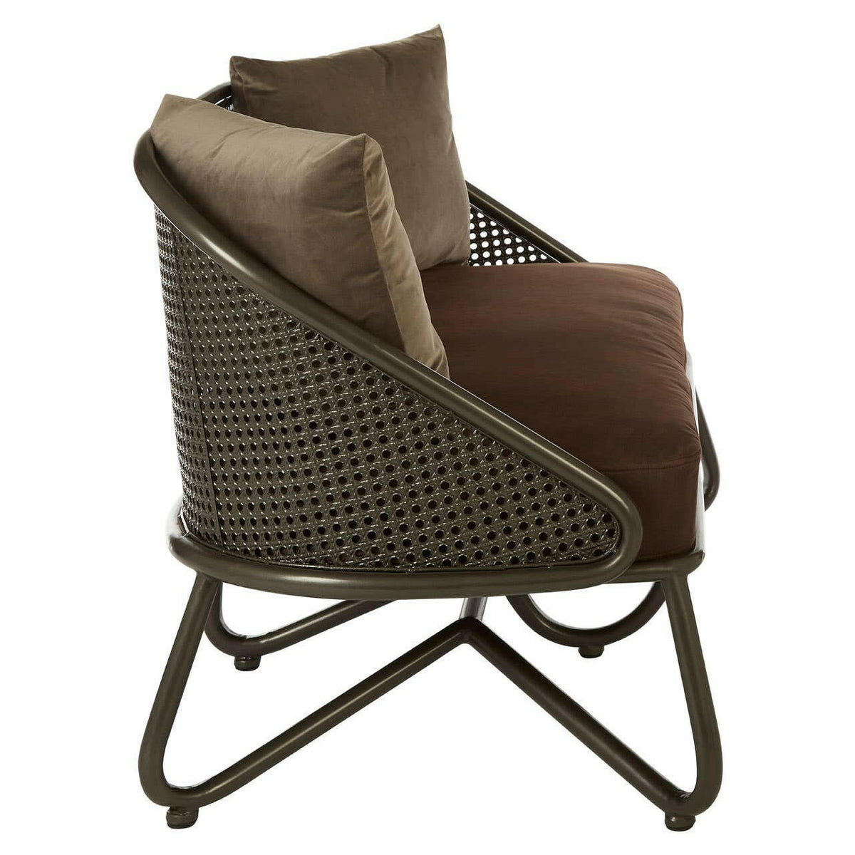 New Foundry 2 Seat Sofa With Curved Legs.